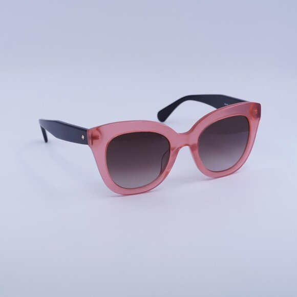 🕶️ New Kate Spade BELAH/S 035J HA Sunglasses - Pink Frame, Brown Lenses - Picture 5 of 12
